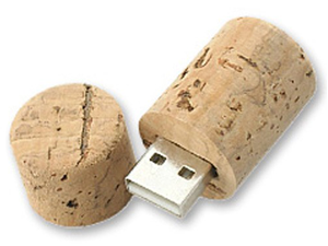 Memoria USB tapón corcho